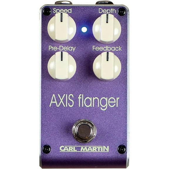 East Sound Research 1164630 Axis Flanger Pedal, Purple