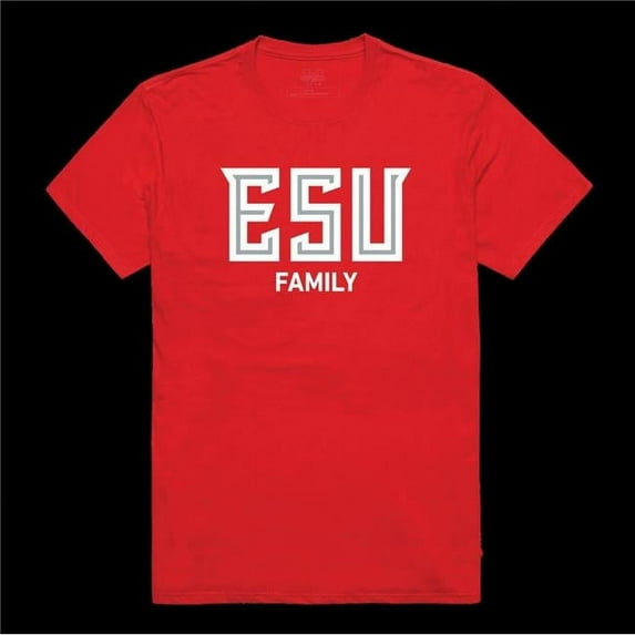 East Stroudsburg University Warriors Family T-Shirt, Red - 2XL