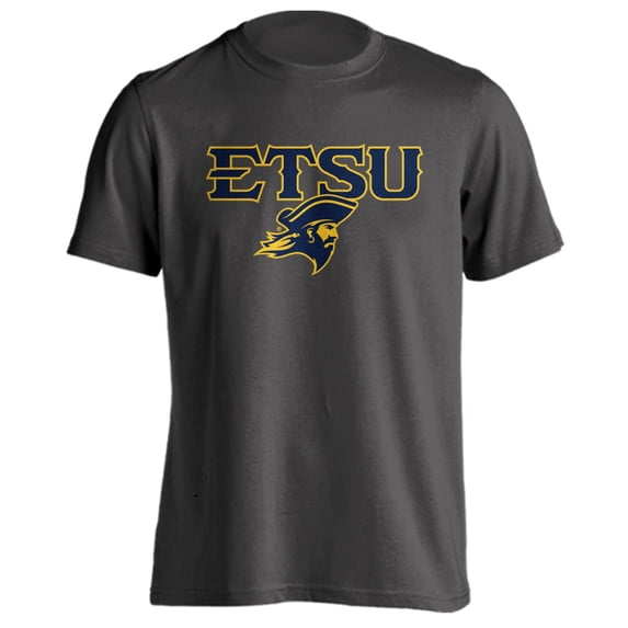 East Tennessee State University Buccaneers Classic Arch with Mascot Short Sleeve T-Shirt