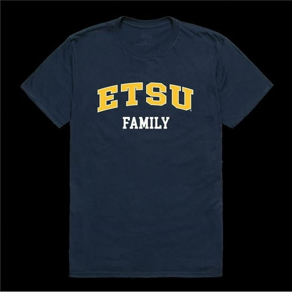 East Tennessee State University Buccaneers Family T-Shirt, Navy - 2XL