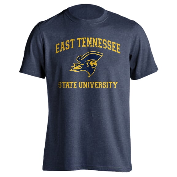 East Tennessee State University ETSU Buccaneers Distressed Retro Sport Your Gear T-Shirt
