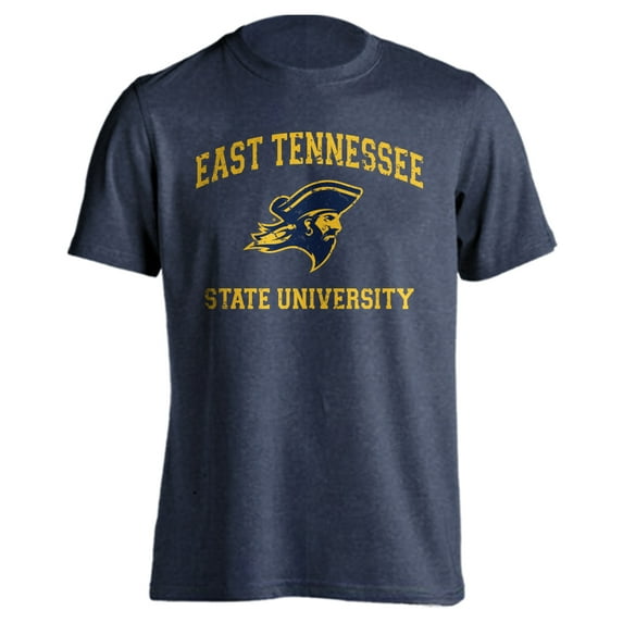 East Tennessee State University ETSU Buccaneers Distressed Retro Sport Your Gear T-Shirt