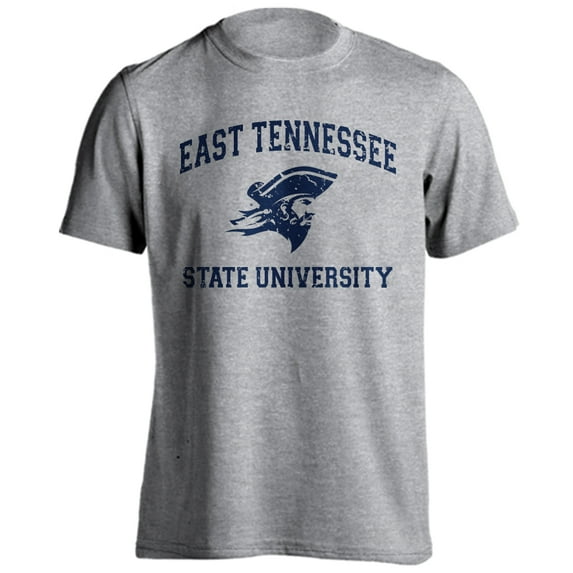 East Tennessee State University ETSU Buccaneers Distressed Retro Sport Your Gear T-Shirt