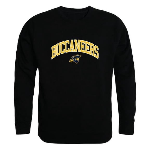 East Tennessee State University Men Campus Crewneck Sweatshirt, Black - Extra Large