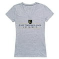 thumbnail image 1 of East Tennessee State University Women Seal T-Shirt, Heather Grey - Small, 1 of 1