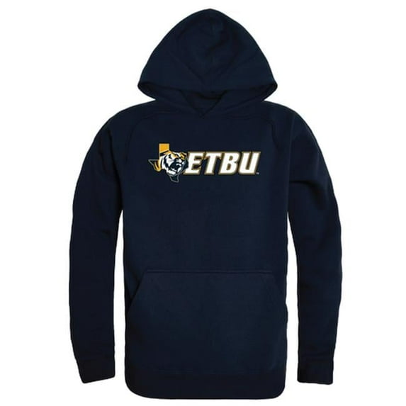 East Texas Baptist University Tigers The Freshman Hoodie, Navy - Extra Large