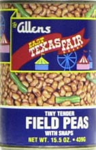 East Texas Fair Field Peas W/snaps