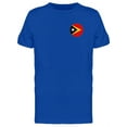 thumbnail image 1 of East Timor Small Flag T-Shirt Men -Image by Shutterstock, Male XX-Large, 1 of 2
