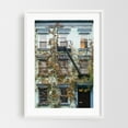 thumbnail image 1 of East Village Residential 02 - Manhattan New York Photography White Framed Wall Art Print 16 x 24 inches, 1 of 3