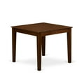 thumbnail image 1 of East West Furniture 3 Pc Dining Room Set Consist of a Square Table and 2 Upholstered Chairs, 1 of 6