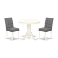 thumbnail image 1 of East West Furniture 3 Piece Kitchen Table Set consists A Wooden Table, 1 of 2