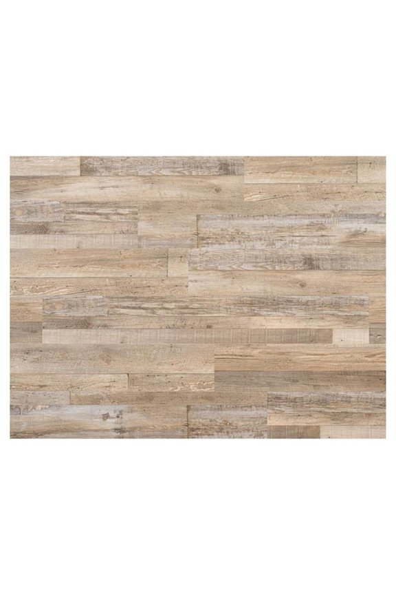 CA-47EC14 Capitola SPC Vinyl Floor Tiles - 4mm x 7 in x 48 in with 20mil Wear Layer and I4F Click Locking EVA Backing Flooring Planks, 30 sqft/Case, Silver Onyx