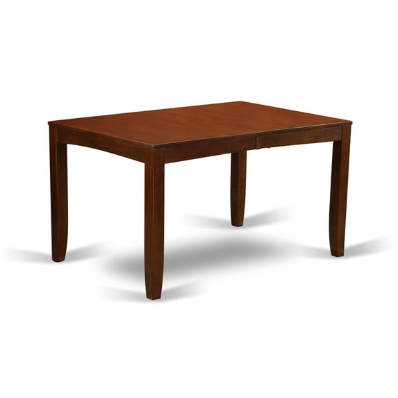 East West Furniture 5 Piece Dining Room Furniture Set- a Wooden Table and 4 Kitchen Chairs, Espresso (Seat Options) LYVA5-ESP-C