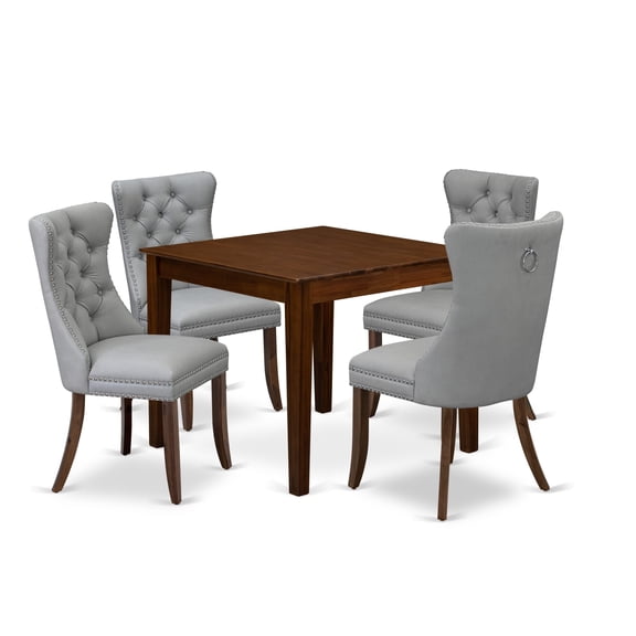 East West Furniture 5 Piece Dining Room Furniture Set