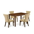 thumbnail image 1 of East West Furniture 5 Piece Dining Table Set Contains a Rectangle Dining Room Table, 1 of 4