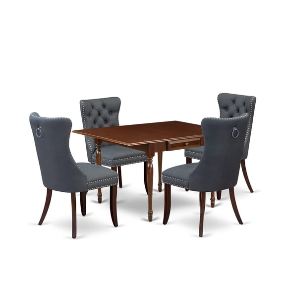 East West Furniture 5 Piece Kitchen Set