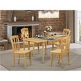 thumbnail image 1 of East West Furniture  5 Piece Monza Dining Room Table Set - Oak, 1 of 1