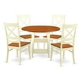 thumbnail image 1 of East West Furniture  5 Piece Sudbury Set - Buttermilk & Cherry, 1 of 1