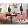 thumbnail image 1 of East West Furniture 7 Piece Dining Set Contains a Rectangle Rustic Wood Table, 1 of 7