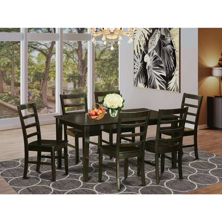Solid wood formal dining room sets sale