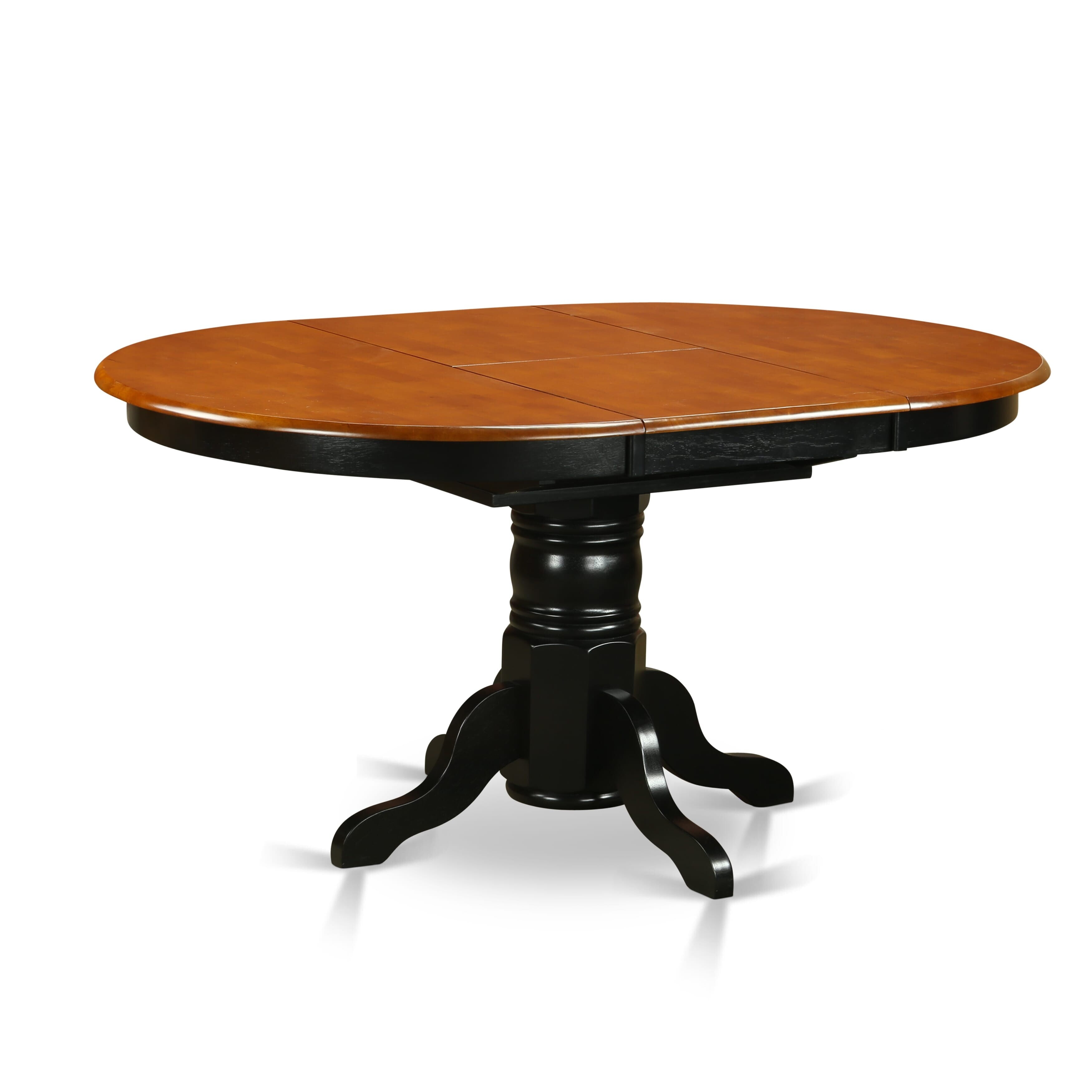 East West Furniture 7 Piece Modern Dining Table Set Consist of an Oval ...