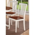 thumbnail image 1 of East West Furniture AVC-WHI-W Avon Chair Wood Seat-Buttermilk & Cherry Finish Pack of 2, 1 of 1