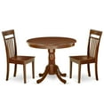 thumbnail image 1 of East West Furniture Dining Room Set Mahogany, ANCA3-MAH-W, 1 of 4
