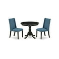 thumbnail image 1 of East West Furniture Dining Room Set Wirebrushed Black, ANFL3-ABK-21, 1 of 6