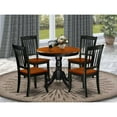 thumbnail image 1 of East West Furniture Dining Room Set Black & Cherry, ANDA5-BCH-W, 1 of 6
