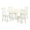 thumbnail image 1 of East West Furniture Dining Room Set Linen White, AVBO5-LWH-W, 1 of 4