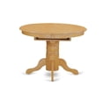 thumbnail image 1 of East West Furniture Avon Oval Wood Butterfly Leaf Dining Table in Oak, 1 of 7
