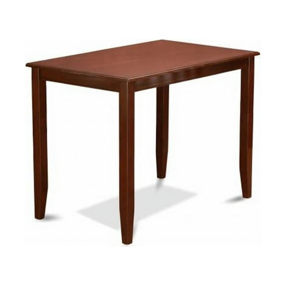 East West Furniture Buckland Counter Height Table, Mahogany