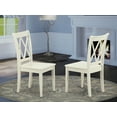 thumbnail image 1 of East West Furniture Dining Chair Linen White, CLC-LWH-W, 1 of 7