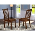 thumbnail image 1 of East West Furniture Dining Chair Mahogany, DAC-MAH-W, 1 of 3
