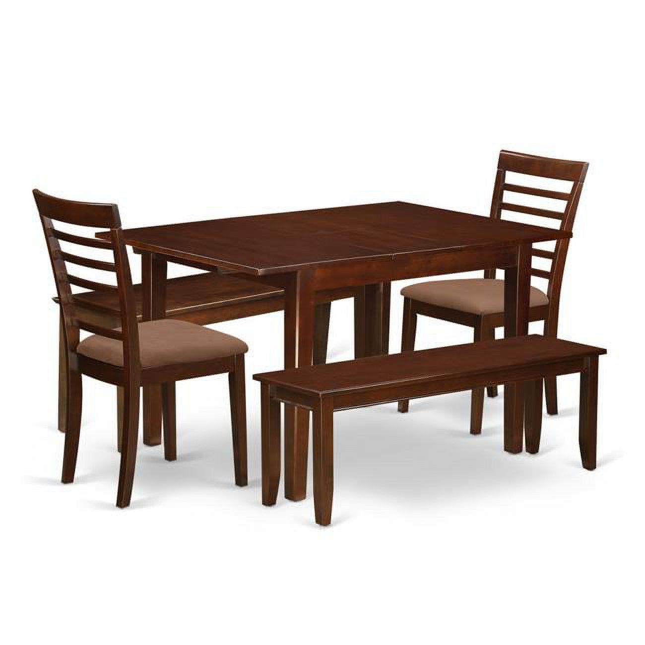 East West Furniture SetSmall Dining Tables & 2 Dining Chairs