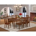 thumbnail image 1 of East West Furniture Dining Room Set Mahogany, DOCA9-MAH-W, 1 of 6