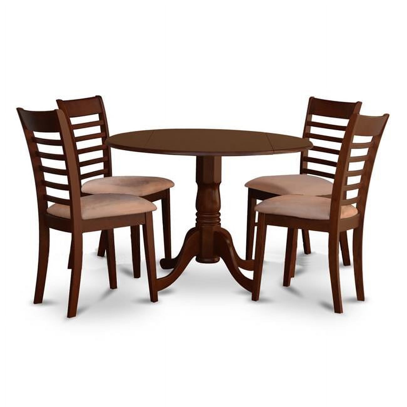 East West Furniture Dublin Kitchen Table Set Dining Table & 4