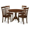 thumbnail image 1 of East West Furniture Hartland 5 Piece Sheraton Dining Table Set, 1 of 3