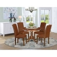 thumbnail image 1 of East West Furniture Dining Room Set Mahogany, HLEN5-MAH-66, 1 of 6