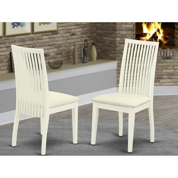 Dining Chair Linen White, IPC-LWH-C