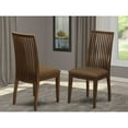 thumbnail image 1 of East West Furniture Ipswich Fabric Dining Chairs in Mahogany (Set of 2), 1 of 4