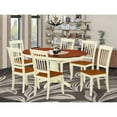 thumbnail image 1 of East West Furniture Dining Room Set Buttermilk & Cherry, KEDA7-BMK-W, 1 of 5