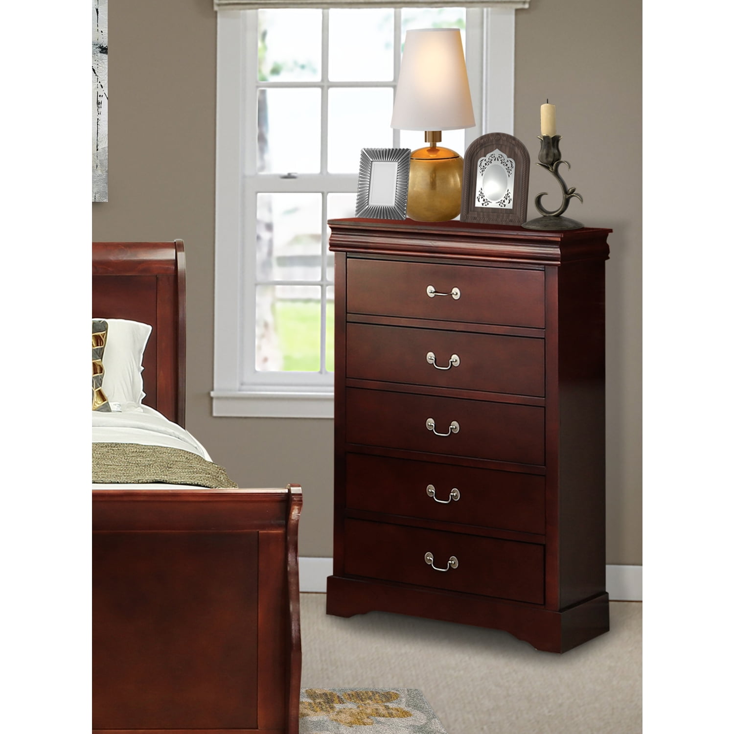 ACME Louis Philippe III Chest in Black - AC-19506 for $193.60 in  [categories]