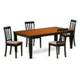 thumbnail image 1 of East West Furniture Logan 5 Piece Splat Back Dining Table Set, 1 of 5