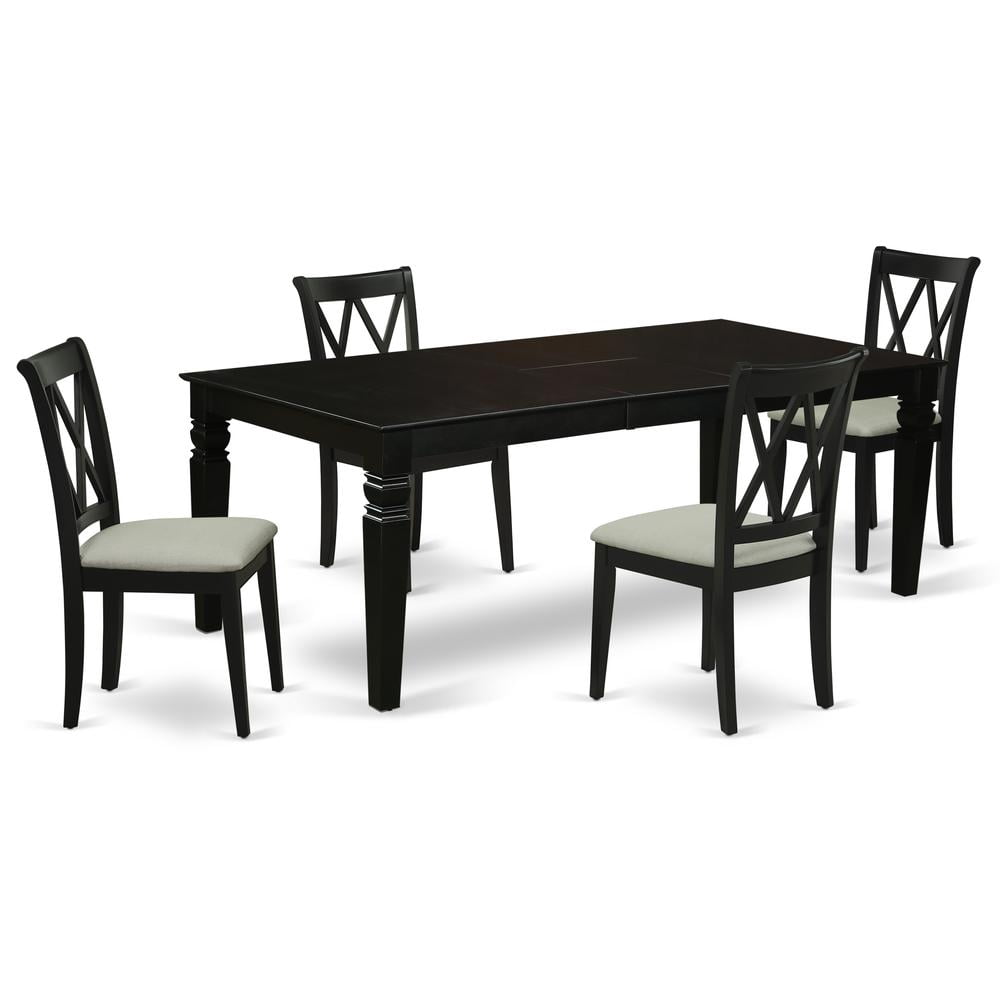 East West Furniture 5-Piece Dining Room Set