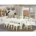 thumbnail image 1 of East West Furniture Dining Room Set Linen White, LGDA9-LWH-W, 1 of 5
