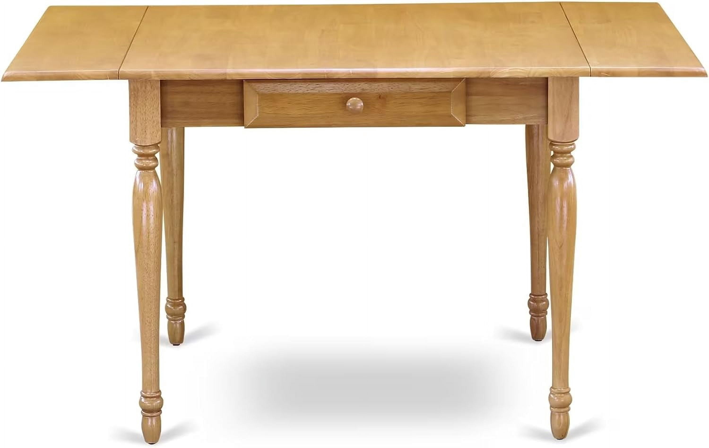 East West Furniture MZT-Oak-T Monza Modern Kitchen Table - a Rectangle ...
