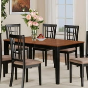 East West Furniture Nicoli 54-66 Inch Rectangular Dining Table with Butterfly Leaf