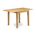 thumbnail image 1 of East West Furniture Norden Rectangular Wood Dining Table in Oak, 1 of 6