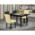 thumbnail image 1 of East West Furniture Dining Table- Dining Chairs, NOAB3-BLK-73, 1 of 6